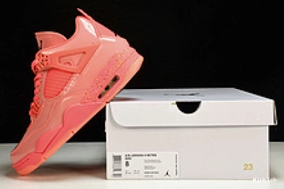 RETRO AQ9128-600 WMNS NRG AIR BLACK-VOLT' PUNCH 'HOT JORDAN 4 0808
